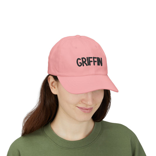 GRIFFIN Text Logo Classic Dad Cap